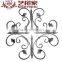 cast leaves staircase wrought iron component design