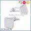Stock Quick Lead Fashionable Cufflinks Silver Engraved
