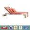 Wicker outdoor rattan bed
