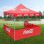 Heavy Duty Canopy Tents Custom Printed with Back and Two Half-Size Walls