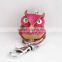 Handmade Leather Owl Key Chain