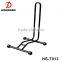 White Bicycle Bike Garage Floor Display Rack Cycle Repair Stand Parking Rack