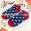 New Design Red Blue Sock With Baby Duck