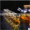 FDA Standard, Borosilicate Material Cups & Saucers Drinkware Type double wall glass Coffee cup set with creative handle