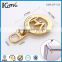 Hanging gold rotatable strong metal zipper puller for bag