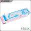 Folding 104 soft keys color silicone rubber pc keyboard---JK104D (round keycaps)