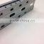 JY-2046D|Sliding track plus diameter 34mm black wheel|Warehouse conveyor slide rail
