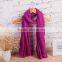 New Fashion Winter Pure Women Scarf Long Cotton Candy Colors Shawl Warm Soft Women Muffler