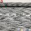 Knitting Polyester Elastane Plain Space Dye Fabric For Tank Top
