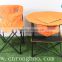 Portable folding Round table outdoor garden furniture