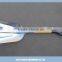 Short Wooden Handle Aluminium Grain Shovel