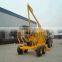 1 ton PTO forestry machinery grapple crane with biggest capacity upto 12 ton