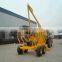 new design of forestry grapple for sale/timber trailer with crane