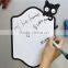 custom Print Fridge magnet writing board magnetic fridge Memo notes message planner mini whiteboard dry erase magnets