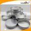 Plastic bottle jar use aluminum foil lid/aluminum cap