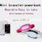 2015 Hot-selling Bracelet 3 In 1USB Cable For IOS/Android Mobile Phones Bracelet USB Cable With Cigeratte Lighter Inside