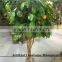 artificial grapefruit tree for landscaping indoor decoration,fruit tree with real touch fruit