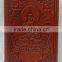 Handmade Vintage Buddha Embossed Refillable Leather Diary