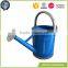 Cheap zinc 1.5 liters powder coated metal watering can