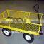 Four wheels heavy duty garden cart