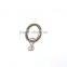Steel Ring Loose Eyelet For Curtain Rod Inside Diameter 35mm Antique Brass Colour