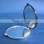 Promotional Customized Logo Plastic Dubble Mirror
