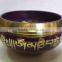 Best Selling Symbolic Colored Tibetan Healing Meditation Singing Bowl