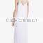 Woman Spagetti Straps Chiffon Pleated Long Maxi Summer Dress