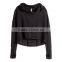 Wholesale Custom women's cropped top hoodie