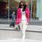 2015 European Woman Short Pure Color Short Duck Down Jacket