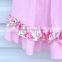 2016 wholesale girls clothes sleeveless bow romper baby girls red cotton outfits
