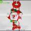 Christmas Tinsel PVC and PET Christmas Tinsel with letter Santa Claus