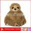 2017 new design customized cute sloth stuffed animal toy plush toy sloth for children