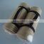 pp webbing handle attached portable polar fleece printed roll up blanket