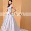 Ball Gown Wedding Dress Sparkle & Shine Floor-length Halter Lace Satin Tulle with Sequin P058