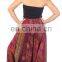 Flower Eye Pattern Harem Yoga Jumpsuit Dance Hammer Trousers Pants