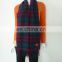Chinese factory wholesale Soft Classic plaid cashmere scarf pashmina shawl