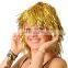 Halloween Carnival Party Tinsel Wig for Adults