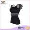 Slim body nylon lace short sleeves seamless shaper sexy camisole