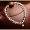 Natural white crystal bracelet 6mm crystal beads bracelets single ring South Korea fashion women