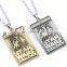 Mingfengxing Zinc alloy fashion lovely dog tag necklaces for kids