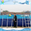 Quick-set Above Ground Metal Swimming Pool/Outdoor Metal Frame Swimming Pool With Dolphin Slide