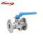 2pc jis 10k flange ball valve 4 inch