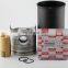 Hot selling 4JB1 Liner set 4D31 cylinder 4BT piston for sale