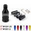 Universal Aluminum gear Shift Knob Adapter for Non Threaded Shifters 12x1.25mm Automobile gear shift handle screw converter