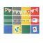 factory direct sale low cost hexagon wall felt stickers
