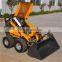 CE Certificated HYSOON mini trencher loader HY380 hydraulic with breaker