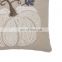 decorative chunky knit embroidery pumpkin applique leaves harvest seasonal cushion pillow cover