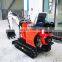 Chinese 0.8 ton small digger crawler mini excavator Price for hot sale