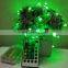 Battery LED String Light Christmas Outdoor Waterproof RGB Fairy Light Timer with Remote Color Changing